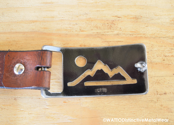 Mountain Belt Buckle