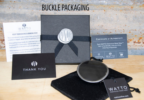 circle belt buckle – Metal Belt Buckles, Accessories & Home Decor by WATTO  Distinctive Metal Wear