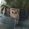 owl belt buckle - Wisecracker Outlaw Owl