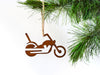 motorcycle ornament