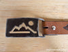 mountain metal belt buckle