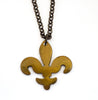 fleur-de-lis necklace