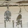 dog stainless steel earrings - Outlaw Doggy Holmes