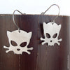 Outlaw Kitty stainless steel earrings
