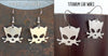 Outlaw Kitty stainless steel earrings