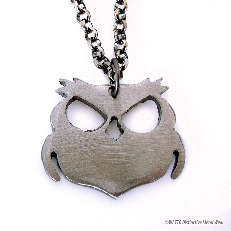 owl necklace - Wisecracker Outlaw Owl