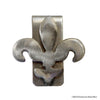 fleur-de-lis money clip