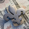 fleur-de-lis money clip