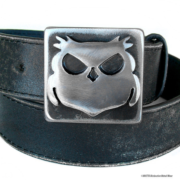 owl belt buckle - Wisecracker Outlaw Owl