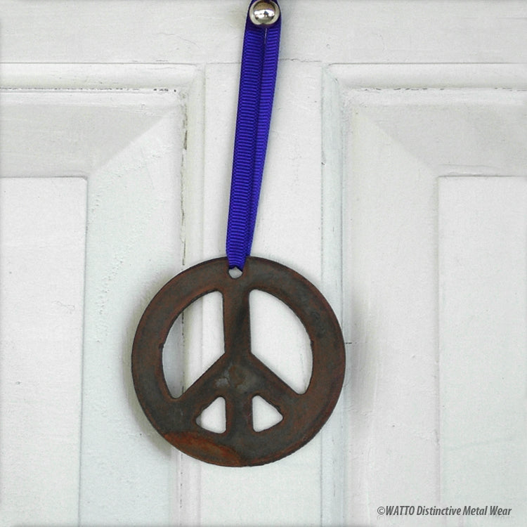 peace sign ornament